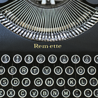 Remetter typewriter notecard