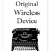 The Original Wireless Device print